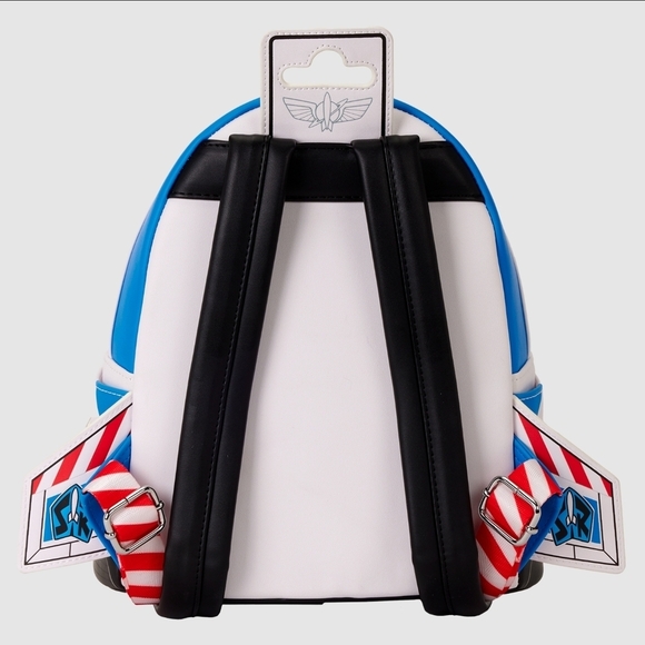 Buzz Lightyear Toy Story 30th Anniversary Glow In The Dark Loungefly Backpack - Picture 4 of 4